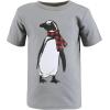 imageHudson Baby Unisex Baby Short Sleeve TshirtsWinter Penguin Moose