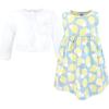 imageLuvable Friends Hudson Baby Dress and Blouse 2pcAqua Lemons