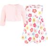 imageLuvable Friends Hudson Baby Dress and Blouse 2pcBlossom Pink Flower