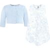 imageLuvable Friends Hudson Baby Dress and Blouse 2pcSky Blossom