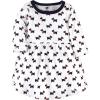 imageLuvable Friends Hudson Baby LongSleeve Dresses 2pkBlack Scottie Print