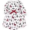 imageLuvable Friends Hudson Baby LongSleeve Dresses 2pkWoodland Fawn