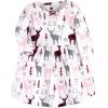 imageLuvable Friends Hudson Baby LongSleeve Dresses 2pkWoodland Fawn Red