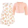 imageLuvable Friends Hudson Baby Dress and Blouse 2pcPeach Blossom