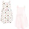 imageLuvable Friends Hudson Baby Sleeveless Dresses 2pkButtercream Swirl