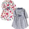 imageLuvable Friends Touched by Nature LongSleeve Dresses 2pkMeadow Bloom