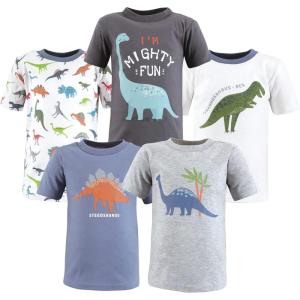 imageHudson Baby Unisex Baby Short Sleeve TshirtsDinosaur