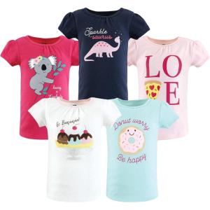 imageHudson Baby Unisex Baby Short Sleeve TshirtsIce Cream Dino