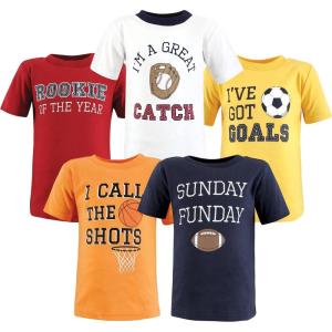 imageHudson Baby Unisex Baby Short Sleeve TshirtsSports