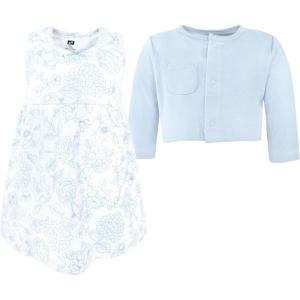 imageLuvable Friends Hudson Baby Dress and Blouse 2pcSky Blossom