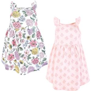 imageLuvable Friends Hudson Baby Sleeveless Dresses 2pkBlossom Floral