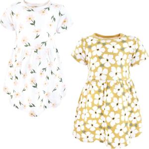 imageLuvable Friends Hudson Baby Sleeveless Dresses 2pkGolden Bloom