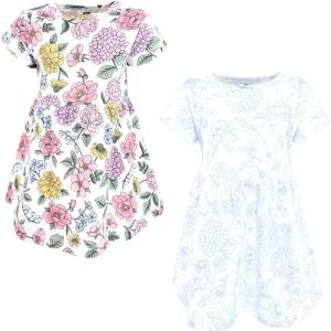 imageLuvable Friends Hudson Baby Sleeveless Dresses 2pkHeirloom Blooms