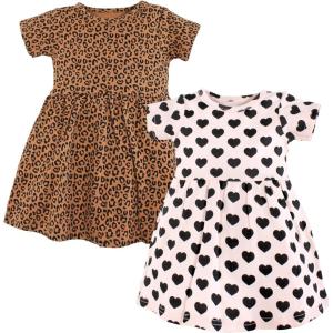 imageLuvable Friends Hudson Baby Sleeveless Dresses 2pkSpotted Love Pink