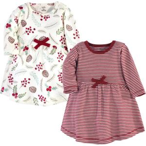 imageLuvable Friends Touched by Nature LongSleeve Dresses 2pkCrimson Berry