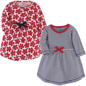 imageLuvable Friends Touched by Nature LongSleeve Dresses 2pkCrimson Bloom