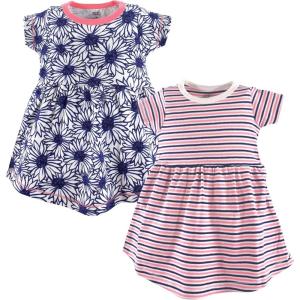 imageLuvable Friends Touched by Nature ShortSleeve Dresses 2pkFloral Meadow