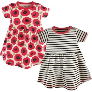 imageLuvable Friends Touched by Nature ShortSleeve Dresses 2pkPoppy Bloom