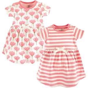 imageLuvable Friends Touched by Nature ShortSleeve Dresses 2pkRose Blossom