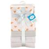 imageLuvable Friends Unisex Baby Cotton Flannel Receiving Blankets Tribe 4Pack One SizeFox 4pack