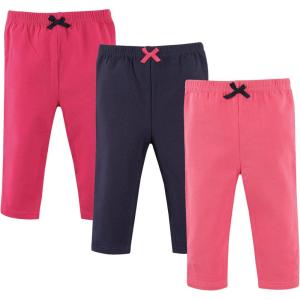 imageLuvable Friends Girls Cotton LeggingsDark Pink Navy