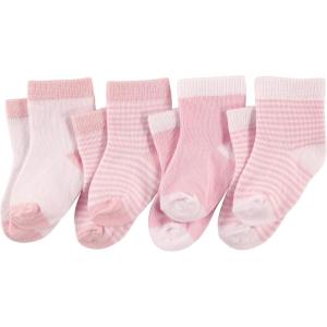 imageLuvable Friends Unisex Baby Socks SetLight Pink White