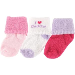 imageLuvable Friends Unisex Baby Socks SetPink Dad