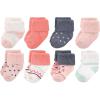 imageLuvable Friends Unisex Baby Baby Cotton Rich Terry Socks 16PackGirl Pink Polka Dot
