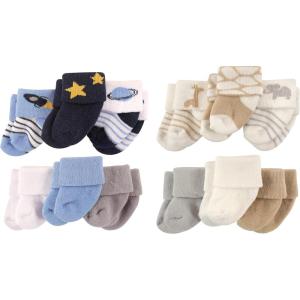 imageLuvable Friends Baby Cotton Terry Socks BundleSpace Safari