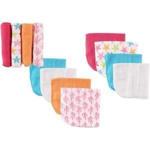 imageLuvable Friends Unisex Baby Cotton Rich Washcloths Pink Solid One SizePinkstarfish