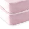 imageFitted Crib Sheet Portable Crib Sheet Pack N Play Sheet amp Pillow CasePink