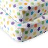imageFitted Crib Sheet and Fitted Pack N Play Crib SheetYellow Geo