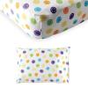 imageFitted CribSheet and Pillow CaseYellow Geo