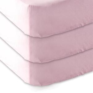 imageFitted Crib Sheet Portable Crib Sheet Pack N Play Sheet amp Pillow CasePink