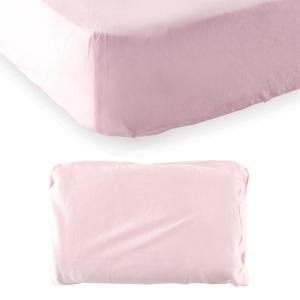 imageFitted CribSheet and Pillow CasePink