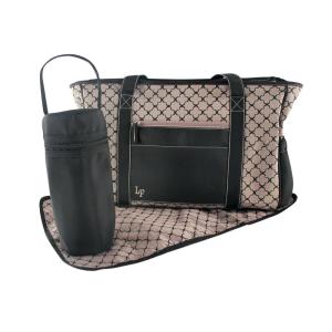 imageLuvable Friends Diaper Bag Tote Gold Quatrefoil LargeGold Quatrefoil