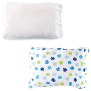 imagePillow Case 2PackBlue GeoWhite