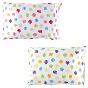 imagePillow Case 2PackPink GeoYellow Geo